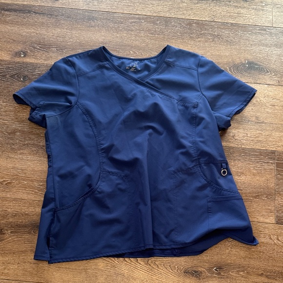 Cherokee Tops - Cherokee navy scrub top 2X